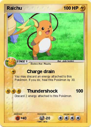 Pokemon Raichu