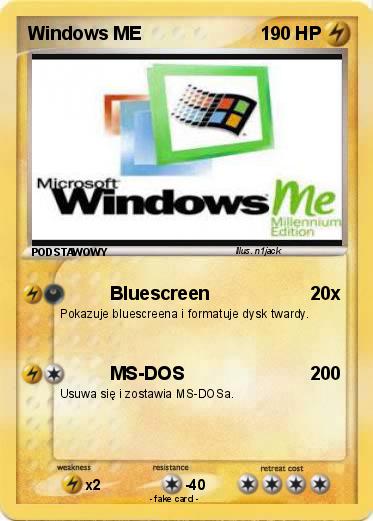 Pokemon Windows ME
