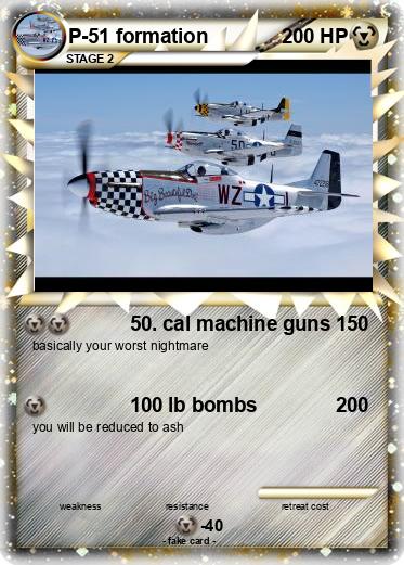 Pokemon P-51 formation