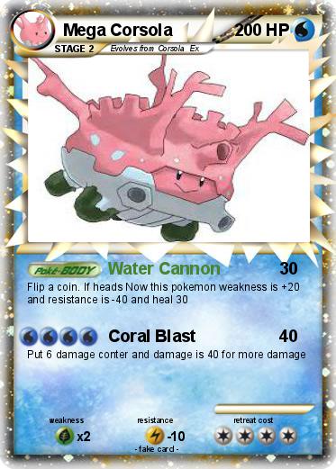 Pokemon Mega Corsola