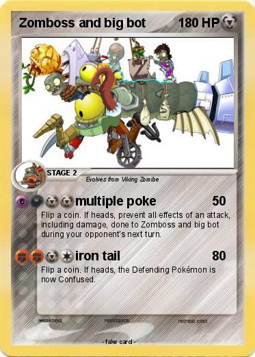 Pokemon Zomboss and big bot