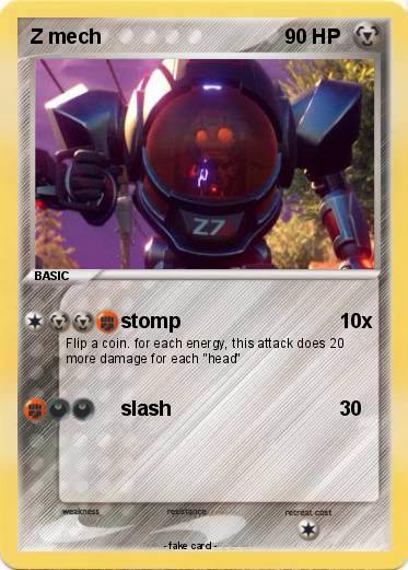 Pokemon Z mech