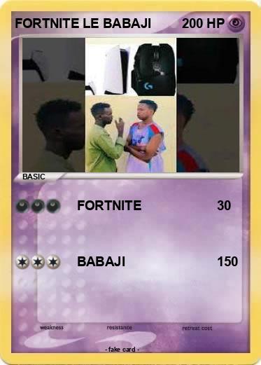 Pokemon FORTNITE LE BABAJI