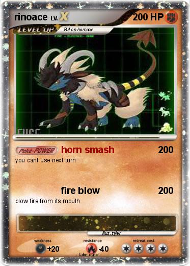 Pokemon rinoace