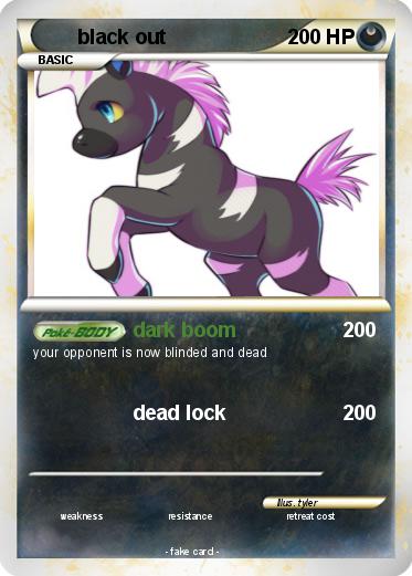 Pokemon black out