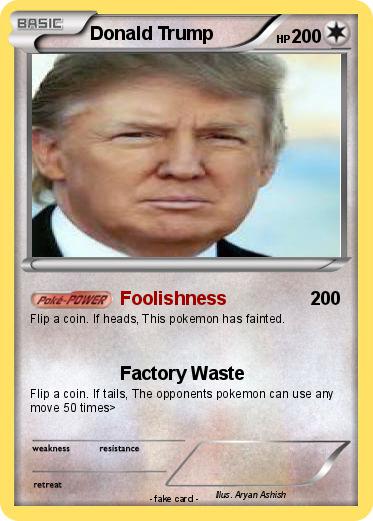 Pokemon Donald Trump