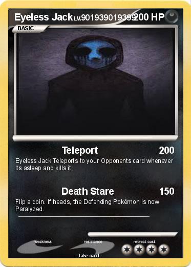 Pokemon Eyeless Jack