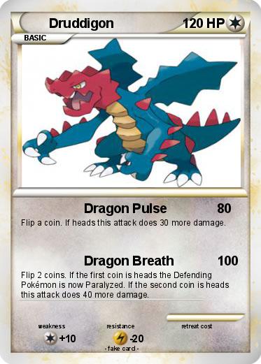 Pokemon Druddigon