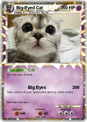 Pokemon Big-Eyed Cat