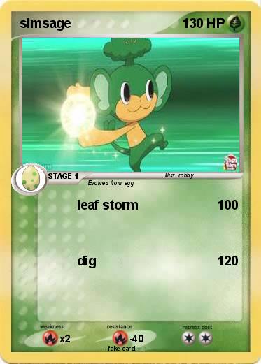 Pokemon simsage