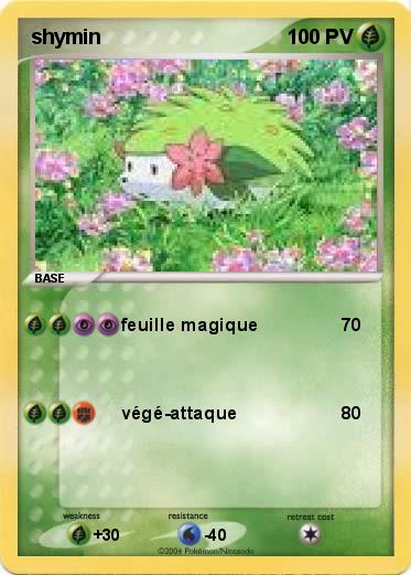 Pokemon shymin