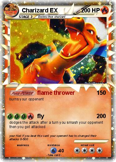 Pokemon Charizard EX