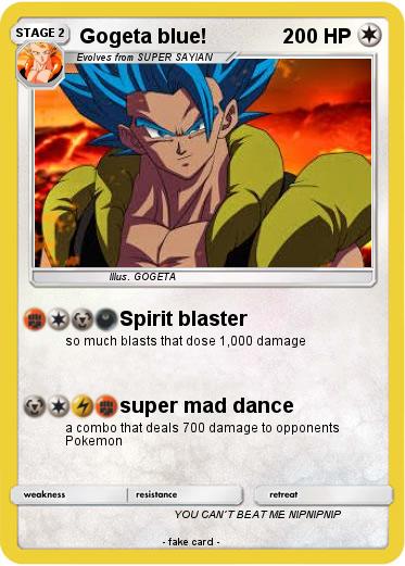Pokemon Gogeta blue!