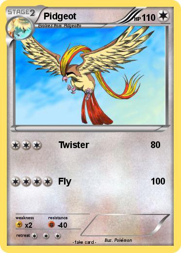 Pokemon Pidgeot