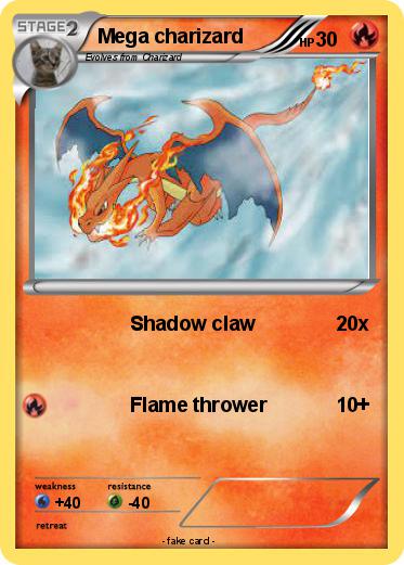 Pokemon Mega charizard