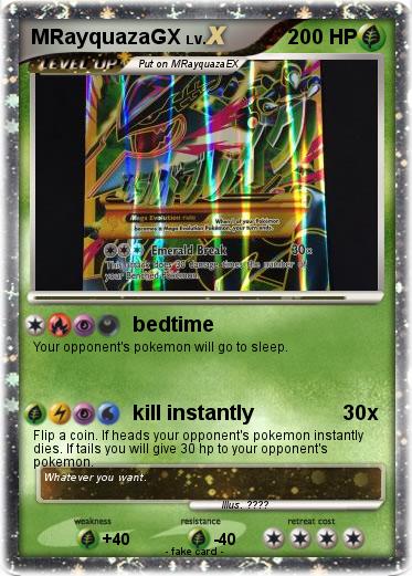 Pokemon MRayquazaGX