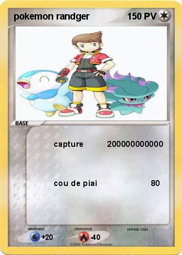 Pokemon pokemon randger