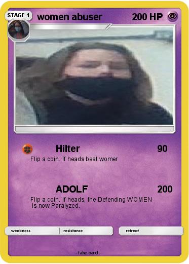 Pokemon women abuser