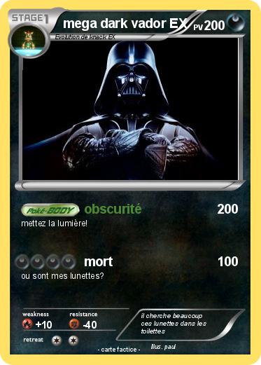 Pokemon mega dark vador EX