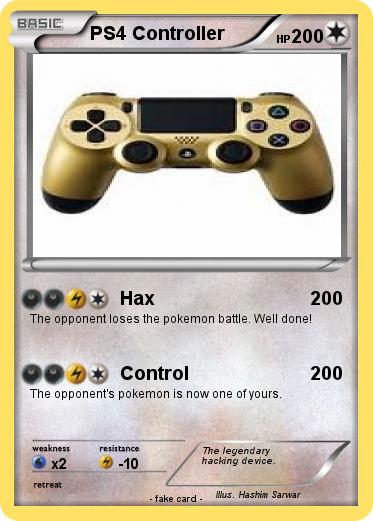 Pokemon PS4 Controller