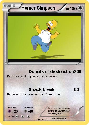 Pokemon Homer Simpson
