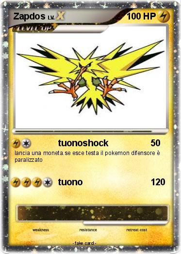 Pokemon Zapdos