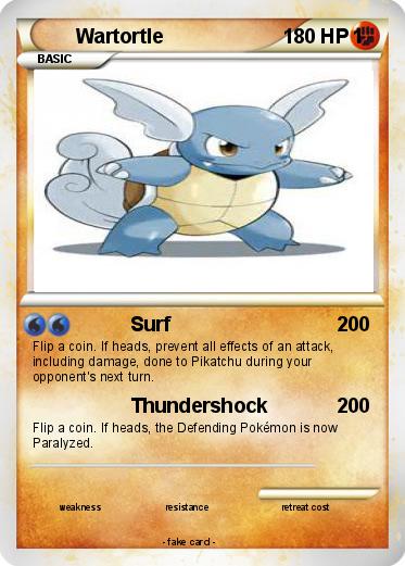 Pokemon Wartortle                                  1
