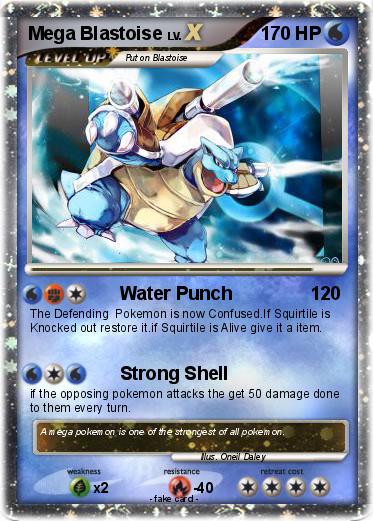 Pokemon Mega Blastoise