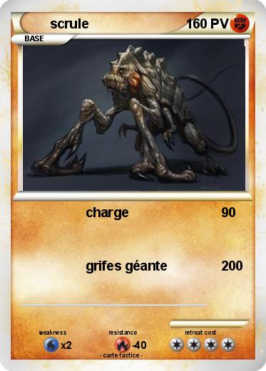 Pokemon scrule