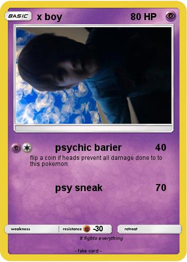 Pokemon x boy