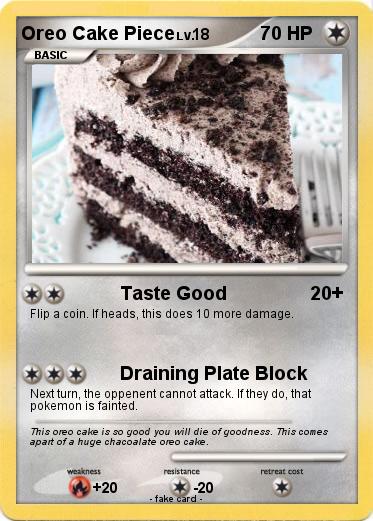 Pokemon Oreo Cake Piece