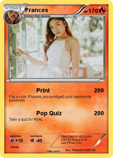 Pokemon Frances