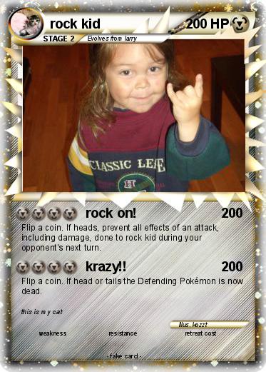 Pokemon rock kid