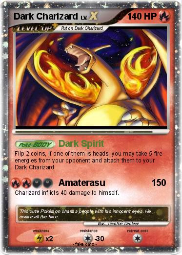 Pokemon Dark Charizard