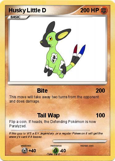 Pokemon Husky Little D