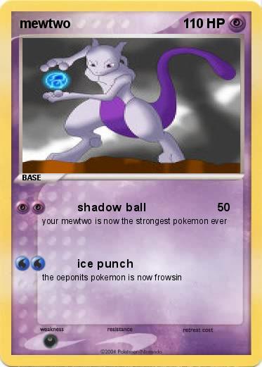 Pokemon mewtwo