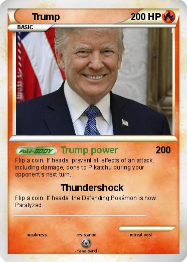 Pokemon Trump