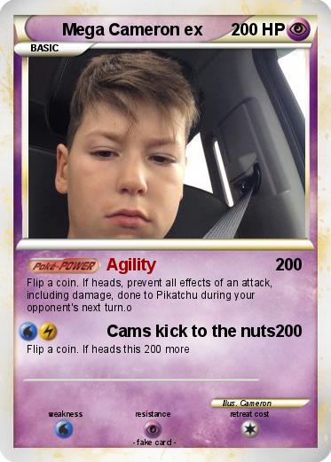 Pokemon Mega Cameron ex