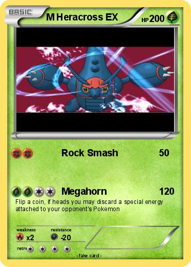 Pokemon M Heracross EX