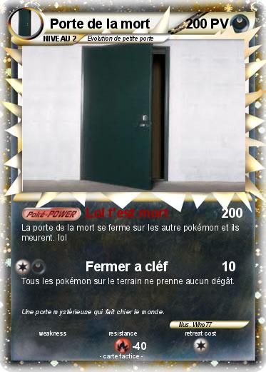 Pokemon Porte de la mort