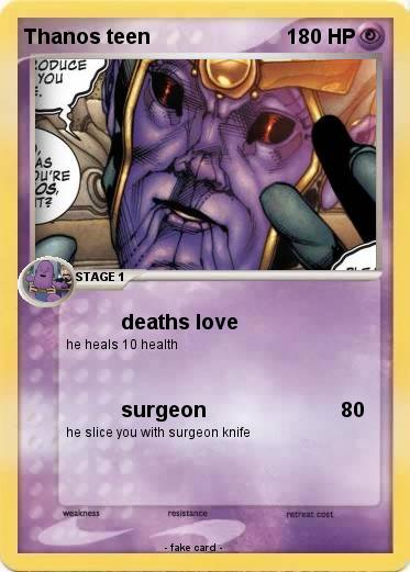 Pokemon Thanos teen