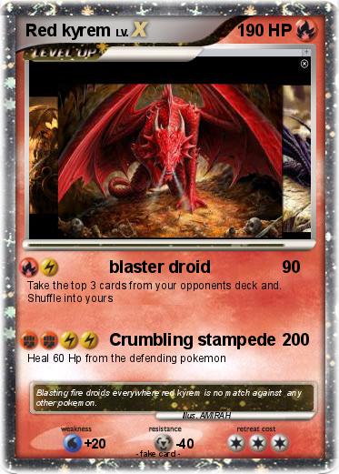 Pokemon Red kyrem