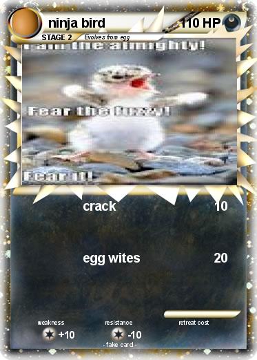 Pokemon ninja bird