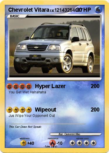 Pokemon Chevrolet Vitara