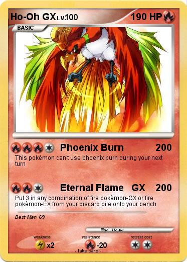 Pokemon Ho-Oh GX