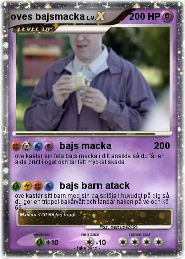 Pokemon oves bajsmacka