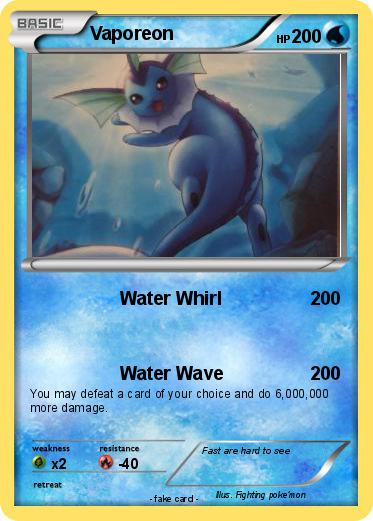 Pokemon Vaporeon