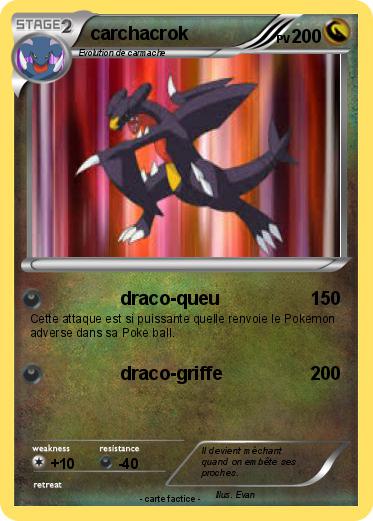 Pokemon carchacrok