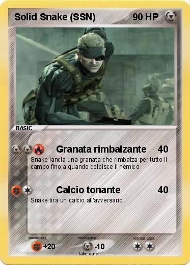 Pokemon Solid Snake (SSN)