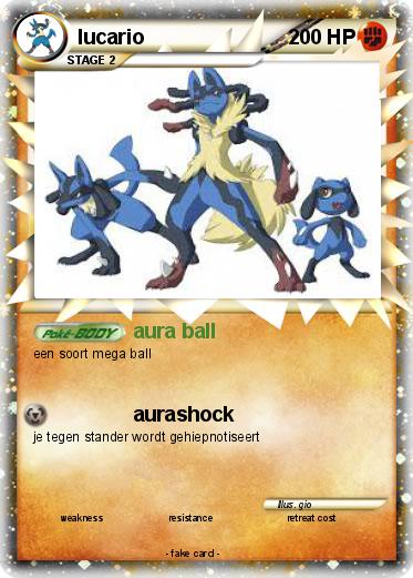 Pokemon lucario